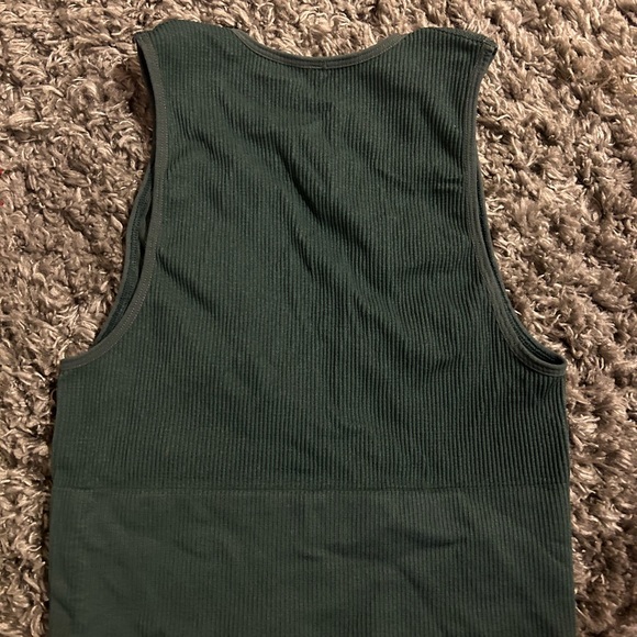 Out from under Urban Outfitters tank top (dark blue/green color) - Picture 4 of 4